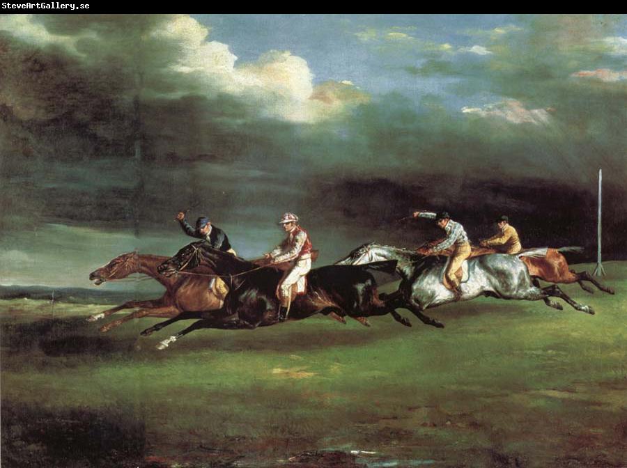 Theodore Gericault The Derby at epson